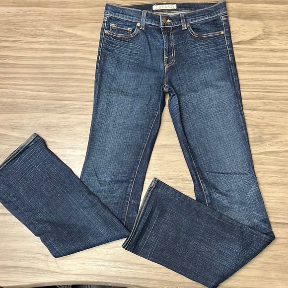 J BRAND BOOTCUT MID RISE DARKWASH DENIM 28 - Picture 1 of 16